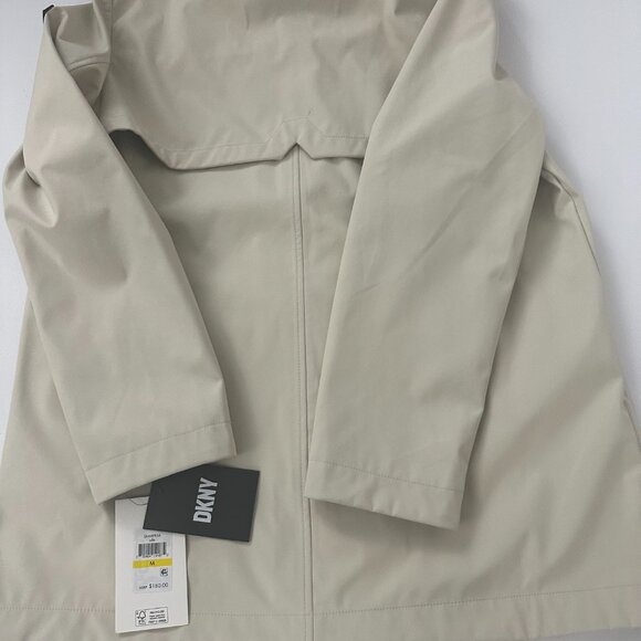 NWT DKNY Women's Water Resistant Hooded Thistle Jacket, Size Medium (M) - Picture 5 of 5